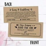 15 IOU Love Voucher Coupons For Him or Her, Husband Wife Boyfriend or Girlfriend Couples ...