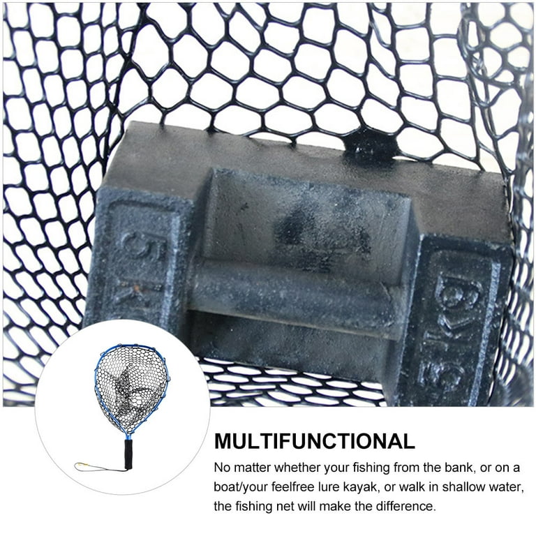1pc Fishing Net Aluminum Alloy Rubber Salvage Net Fishing Accessory for Boating, Size: 50x31x5CM