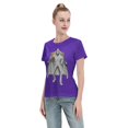 thumbnail image 4 of Women's Basic Short Sleeve T-Shirt One Piece Karp, 4 of 6