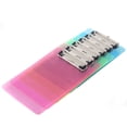 thumbnail image 3 of Set of 6 Durable Plastic Material Clipboards, Low Profile Clip for Secure Paper Holding, Mini Clipboard in Translucent Colors for Professional and Personal Use, Din A5 Size, Heavy Duty Construction, 3 of 5