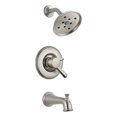 thumbnail image 1 of Delta T17493-SS Stainless Steel Monitor 17 Series H2Okinetic Tub & Shower Trim, 1 of 1