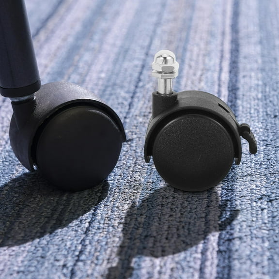 Masteelf 4pcs Replacement Wheel for Electrical Oil Heater Plastic Swivel Casters for Radiators Universal Caster Wheel for Oil Heater