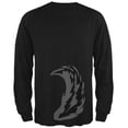 thumbnail image 2 of Halloween Wolf Costume Black Mens Long Sleeve T Shirt Black 3X-LG, 2 of 2