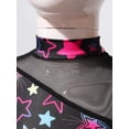 thumbnail image 5 of Yruioon Kids Long Sleeve Gymnastics Leotard Ballet Dance Unitards Yoga Workout Fitness Bodysuit Star Black 16, 5 of 7
