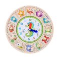 thumbnail image 4 of Learning Plaything Puzzle Sensory Board Toy Fruit Sea Teaching Clocks Montessori B, 4 of 9