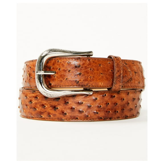 Cody James Black 1978 Men's 1978&Trade; Dawson Exotic Full Quill Ostrich Leather Cognac 46