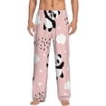 thumbnail image 2 of Picia Panda Mens Soft Woven Cotton Elastic Waistband Sleep Pajama Pant Lounge Sleep Pant With Pockets And Drawstring-XX-Large, 2 of 9