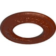 thumbnail image 3 of Ekena Millwork 13 1/4"OD x 7 1/8"ID x 7/8"P Salem Ceiling Medallion (Fits Canopies up to 7 1/8"), Hand-Painted Firebrick, 3 of 5