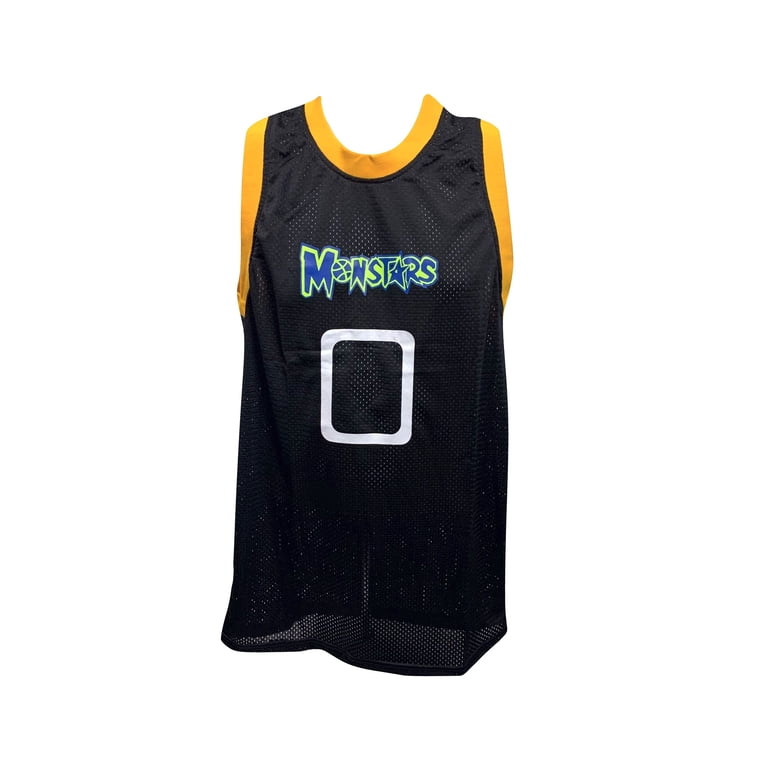Monstars 0 Basketball Jersey Space Jam Movie Alien Uniform Costume
