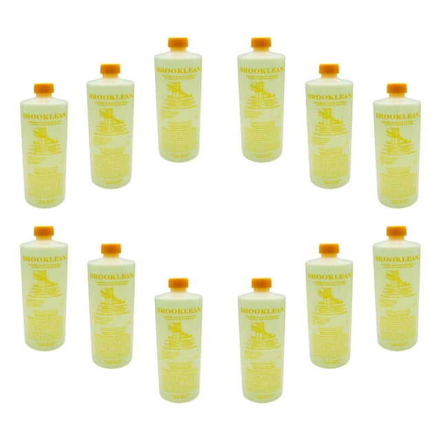 Brooklean 12 Pzas. Desinfectante Barbicida Concentrado 500ml amarillo 1