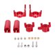 thumbnail image 1 of Nudillos de dirección delantera de metal C Hub Carrier Juego de bloqueo del eje trasero para Axial S Romacci Rojo, 1 of 7
