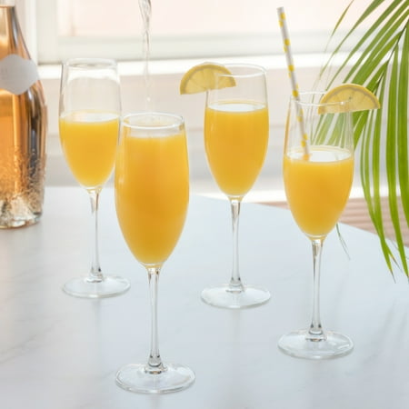 

Luminarc 8 oz. Cachet Clear Flute 4 PC Glassware Set