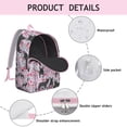 thumbnail image 4 of Artistic Dog Print Canvas Bookbag – Lightweight Travel Backpack with Durable Oxford Material and Anti-theft Multifunctional Features for Students, Travelers, and Outdoor Activities, 4 of 5