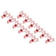 thumbnail image 5 of 100pcs Clips de carpeta Forma de conejo lindo Fuerza de sujeción fuerte Hueco de metal Mini Clips de carpeta Abrazaderas de papel para documentos de oficina, 5 of 8