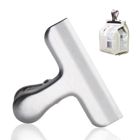 

JANDEL Snacks Sealed Food Clips Stainless Steel Coffee Beans Sealed Food Storage Bags Travel Kitchen Gadgets S
