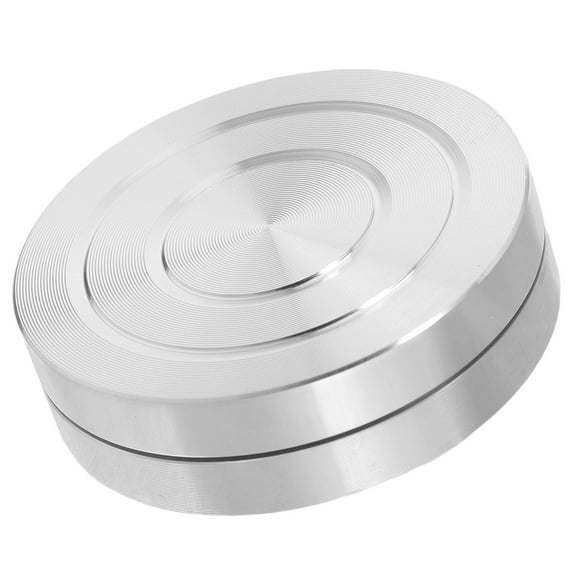 LEORX Aluminum Alloy Pottery Wheel Turntable with Stable Rotation for Clay Sculpting