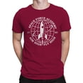 thumbnail image 2 of Space Force Academy Rocket Emblem Men's T-shirt, 2 of 3