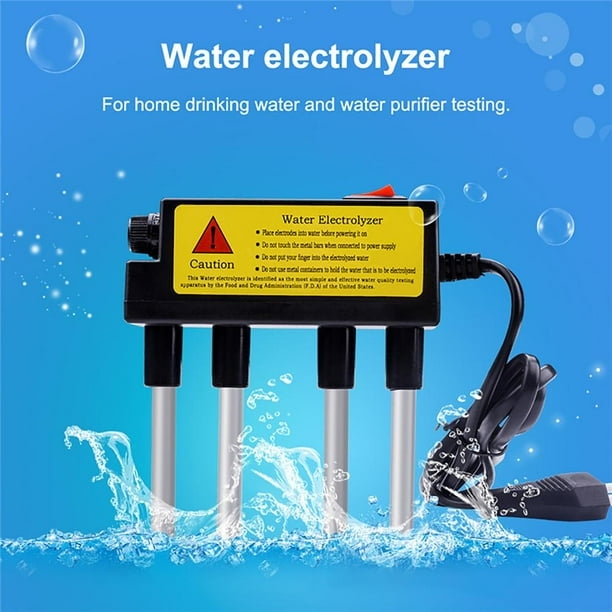 Probador de calidad del agua Electrolizador doméstico Medidor de nivel de prueba Herramienta de prueba