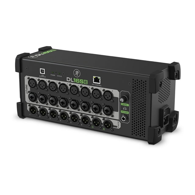 Mezclador de Audio Mackie DL16SE de 16 Canales Inalámbrico para Rack