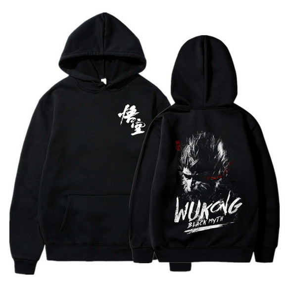 Black Myth Wukong Merch Hoodie Fashion Pullover Sweatshirt Hoodies Game Fans Clothes Cosplay Tops for Women Men