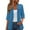 Dark Blue, variant on Lightweight Women's Open Front Kimono Cardigan 3/4 Sleeve Summer Cover Up Beach Lace Side Casual Sweater Jacket