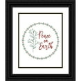 thumbnail image 1 of Murdock, Ramona 20x24 Black Ornate Wood Framed with Double Matting Museum Art Print Titled - Peace on Earth, 1 of 4