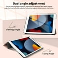 thumbnail image 4 of FIEWESEY for iPad 9th/ 8th/ 7th Generation Case 10.2 Inch (2021/2020/2019 Release), 10.2 iPad Case 9th/ 8th/ 7th Gen Cover, Slim Smart Cover with protective Hard Shell Back (Rose Gold), 4 of 7