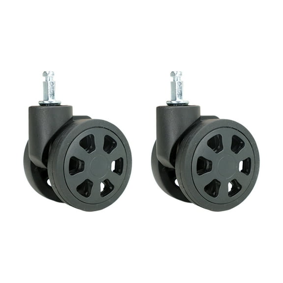 Durable Replacement Wheels Universal Quiet Wheels Versatile Wheels 1 Pair for Luggage Smooth Rolling & Easy to Install