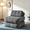Gray, variant on Home Folding Sofa Bed, Portable Convertible Floor Couch for Adult W/Pillow Sleeper Sofa & Back Support, Foldable Chair Bed Mattress Comfort Floor Sofa Sleeper Chair for Living Room,Dark Gray,Single