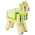 thumbnail image 2 of Minecraft Spitting Llama with Carrot And Head Dress, 2 of 5