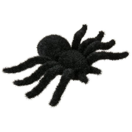 Black Flocked Spider, Halloween by Way To Celebrate