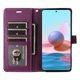 thumbnail image 5 of FOXDOCK Funda tipo Cartera para Xiaomi Redmi Note 10 4G – Cubierta de Cuero PU con Múltiples Ranuras, Bolsillo para Efectivo y Correa de Muñeca, 5 of 6