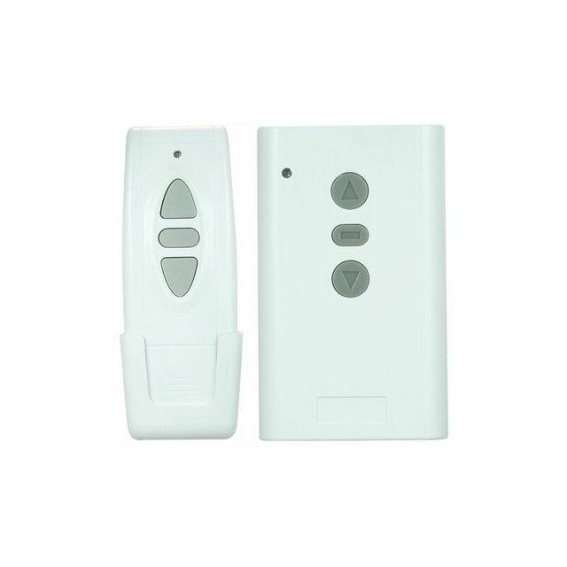 Inalámbrico RF inteligente Interruptor de control remoto y control remoto 1 pieza 3 teclas, 2 canales