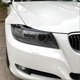 thumbnail image 3 of Car Glossy Black Headlights Eyebrows Eyelids Cover Eyelash Head Light Stickers for 3 Series E90 E91, 3 of 5