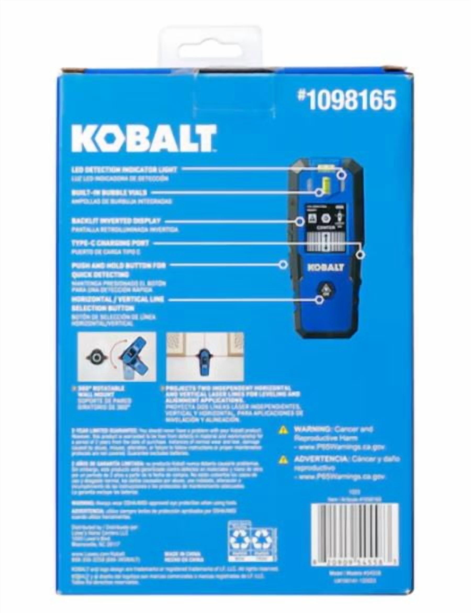 Kobalt 30-Feet Red Line generator Laser Level Kit
