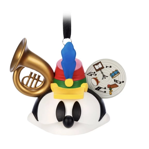 Disney Parks Mickey The Band Concert Ear Hat Christmas Ornament