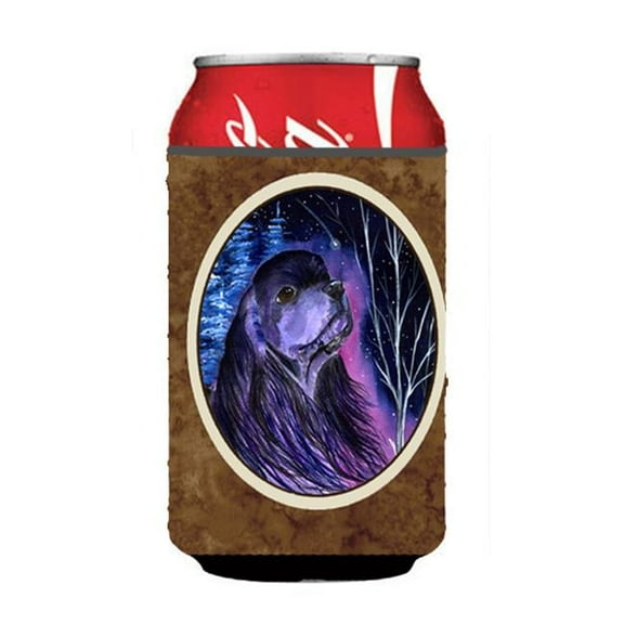 Starry Night Cocker Spaniel Can Or bottle sleeve Hugger