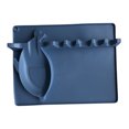 thumbnail image 1 of Soporte de silicona para cucharas, estante para ollas, palillos, cucharas, vajilla y organizadores de cucharones. Azul, 1 of 9