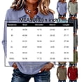 thumbnail image 3 of Waffle Knit Tops for Women Long Sleeve Collared Work Golf Polo Shirts Business Casual Loose Fit Blouses, M, 3 of 5