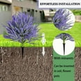 thumbnail image 3 of Ltdhehe Flower Card Slot Indoor And Outdoor Use Elegant Plastic Floral Tabletop Decoration, 3 of 7