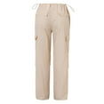 thumbnail image 5 of Sngxgn Women's Pants Lightweight Comfortable Lounge Pants for Women(Beige,M), 5 of 5
