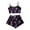 Black, variant on Women's Halloween Camisole Pajama Set Sleepwear Comfortable Nightwear for Women Festive Loungewear