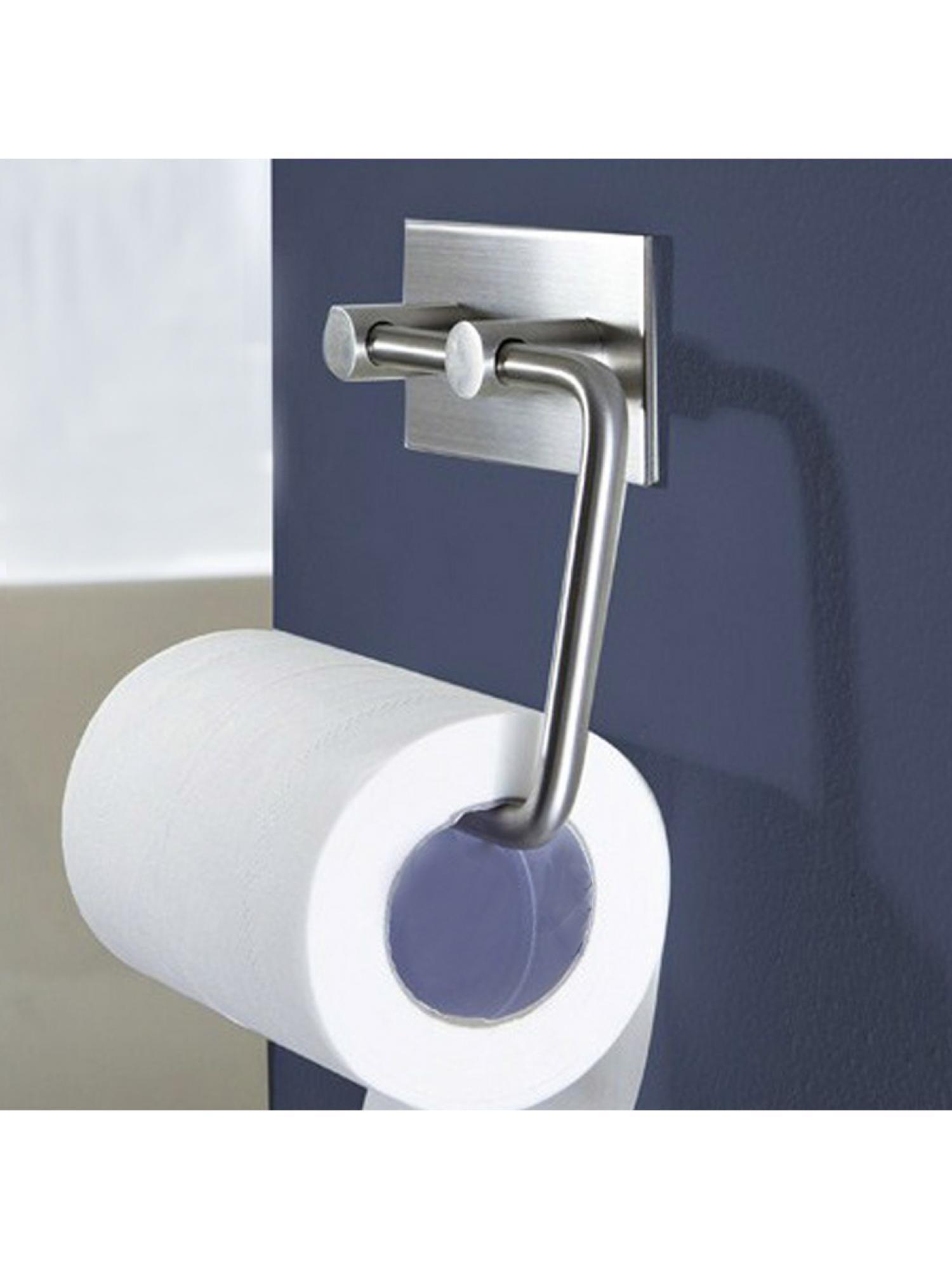 Stainless Steel Toilet Paper Holder 2 Pcs Adjustable Toilet Rolls
