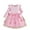 E123-Pink, variant on hengsof Girls Cute Printed Long Sleeve Crew Neck Party Dress for 1-10 Years Old Mesh Layered Princess Dress Sweet Holiday Party Princess Dress