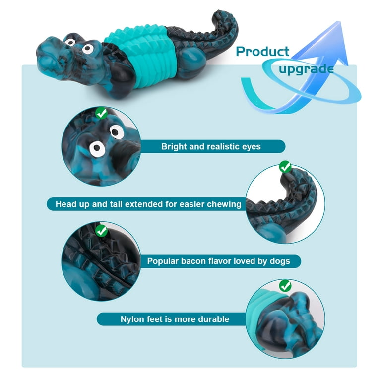 Anhozuo Dog Toys for Aggressive Chewers, Indestructible Dog Toy