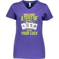 thumbnail image 3 of Inktastic Mahjong Women's V-Neck T-Shirt, 3 of 5
