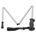 thumbnail image 4 of Fishing Foldable Cane,Outdoor Aluminum Alloy Foldable Fishing Gear Accessories Hand Walking Cane Advanced Technology, 4 of 8