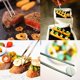 thumbnail image 5 of Extra 30cm / 12inch Long Stainless Steel Tweezers with Precision Serrated End for Aquascaping, Gardening, Kitchen, Industrial Work and Use, 5 of 5