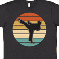 thumbnail image 4 of Inktastic Karate Martial Arts Silhouette T-Shirt, 4 of 5