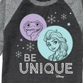thumbnail image 3 of Frozen 2 - Be Unique - Toddler And Youth Raglan Graphic T-Shirt, 3 of 4